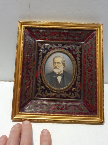 Antica miniatura giuseppe - miniatura, di