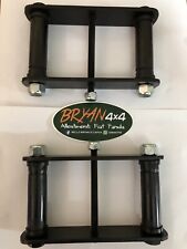 Supporti Balestre Biscottini Rialzo Panda 4x4 2,3,4,5,6 Cm A Scelta Fino Al 2004