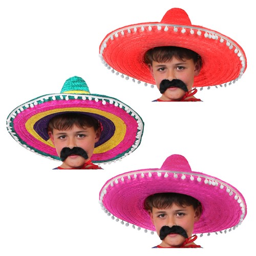 Cappelli sombrero bambini - 3x,