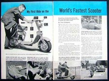 Lambretta motor scooter 1951 - scooter,