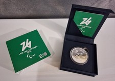 Italia 6 euro oncia argento
