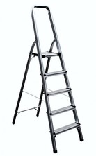 Scala alluminio 5 gradini con