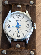 Orologio da polso uomo automatico Ingersoll Kiowa IN3901 – 20 Jewels, acciaio e pelle