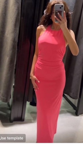 Zara abito midi nuovo - midi, donna