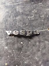 TARGHETTA ANTERIORE SCRITTA SCUDO STEMMA VESPA PK 50 80 100 125 S SS PRIMA SERIE