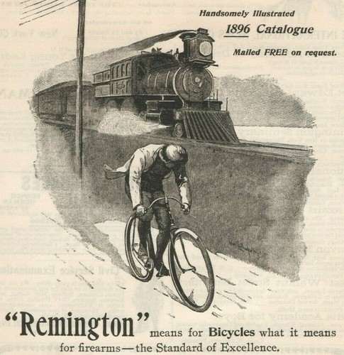 Pubblicità remington bicycles - pubblicità,