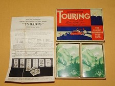 GIOCO DI CARTE VINTAGE OLD CARS PARKER BROTHERS TOURING AUTOMOBILE