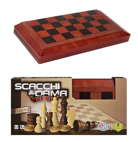 Scacchi dama deluxe legno - scacchi,