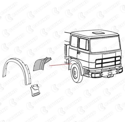 684 320 riparafango - 684-320, fiat