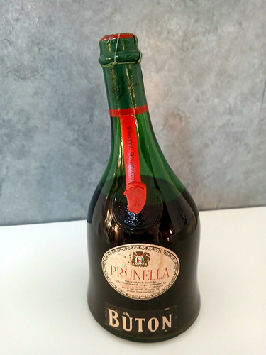 Bottiglia liquore prunella - bottiglia,