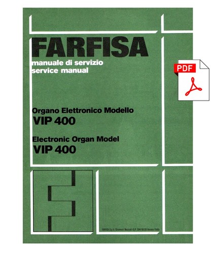 Farfisa vip 400 service manual - farfisa,