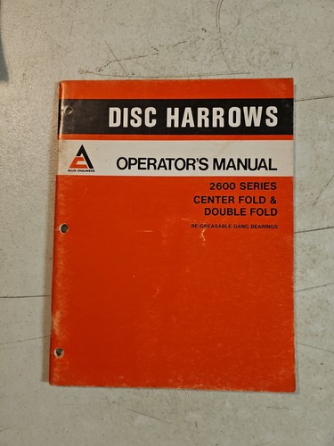 Manuale operatore erpici - manuale, a