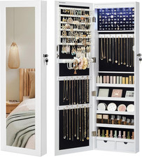 Specchio Portagioie Con 6 Luci