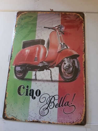 Targa vespa stile vintage - targa,