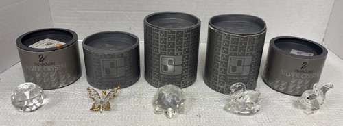Swarovski crystal figurines - 5-,