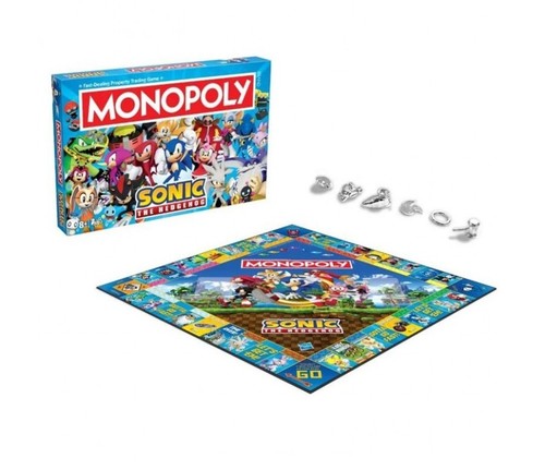 Monopoly sonic gioco tavolo - gioco,