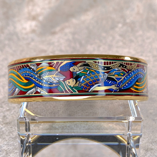 Bracciale hermes vintage rosso - bracciale,