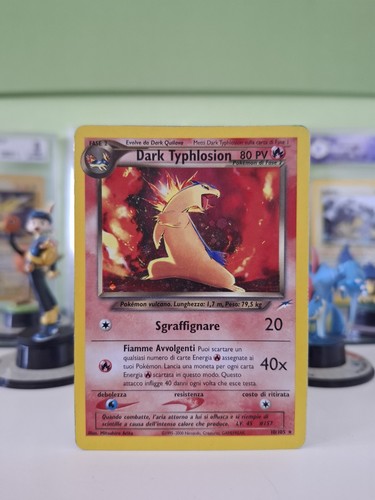 Pokémon dark typhlosion holo - pokémon,