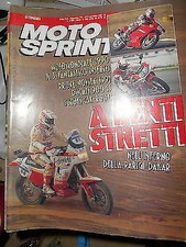 MOTO SPRINT N. 2 gennaio 1991 Motomondiale 1990 Ducati 900 SS  