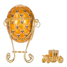 Portagioie e carrozza Faberge