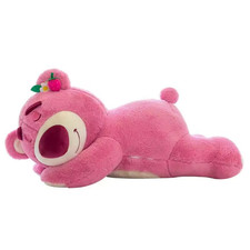 Cuscino cuscino peluche rosa