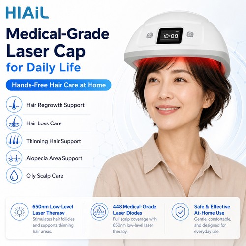 Casco terapia laser luce - , rossa