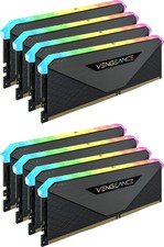Corsair Vengeance RGB RT Gunmetal DIMM Kit 256 GB 8x 32 GB DDR4-3600 CL18-22-22-42