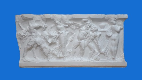 Bassorilievo gesso scena - gesso,