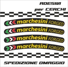 Adesivi Marchesini Forged per cerchi -  Hypermotard Ducati Honda Suzuki Yamaha  