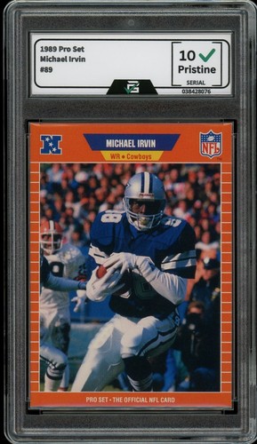 1989 pro set michael irvin - 1989,