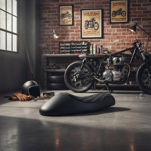 Sella cafe racer stile retrò - sella,