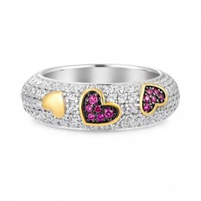 Anello cuori Roberto Giannotti