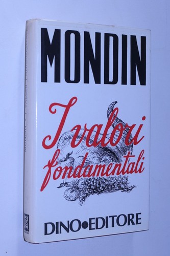 Battista mondin i valori - mondin,