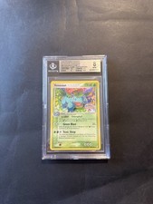 2006 Ex Crystal Guardians Venusaur #28 Regional Championships Stamp Promo Bgs 8