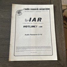 Amplificatore AUDIO RESEARCH