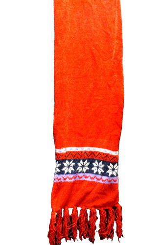 Sciarpa ciniglia rossa - sciarpa,