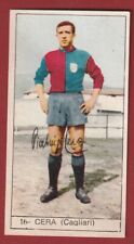 FIGURINA CALCIATORI BAGGIOLI CALCIO ITALIA 1965 AUTOGRAFO #16 CAGLIARI CERA