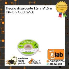 TRECCIA DISSALDANTE 1.5MM*1.5M CP-1515 GOOT WICK RIPARAZIONE SMARTPHONE