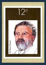 GREAT BRITAIN - GRAN BRETAGNA - Cart. Post. - 1980 - Musica (Sir Henry Wood)