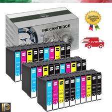 30 CARTUCCE PER EPSON SX100 SX105 SX110 SX218 SX200 SX400 SX405 DX4000 4400 7400