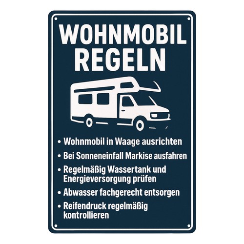 Targa latta regole camper - camper, |