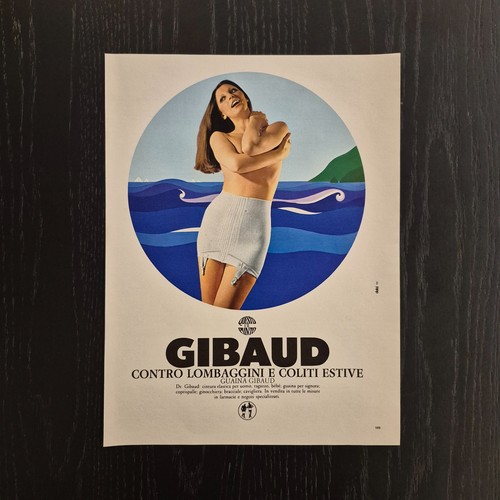 1969 gibaud original ad - gibaud,