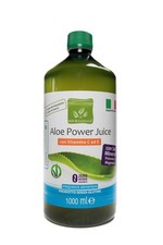 Succo di Aloe 96% con Vitamine C/E+Potassio e Magnesio: Aloe Power Juice - 1Lt