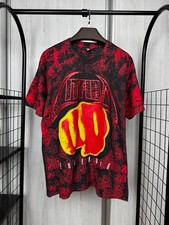 T-shirt fascia vintage LITFIBA "Terremoto" anni 90 - taglia L-XL