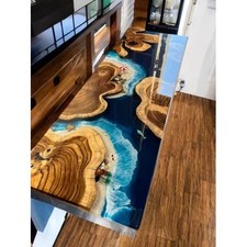 Tavolino consolle epossidico