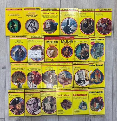Lotto libri giallo - libri,
