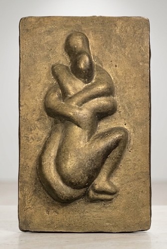 Scultura parete vintage in - da,