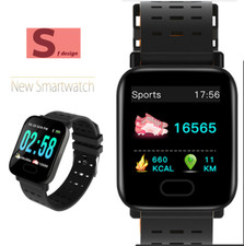 Smartwatch orologio Bluetooth GPS cardiofrequenzimetro da polso s8 sport cardio