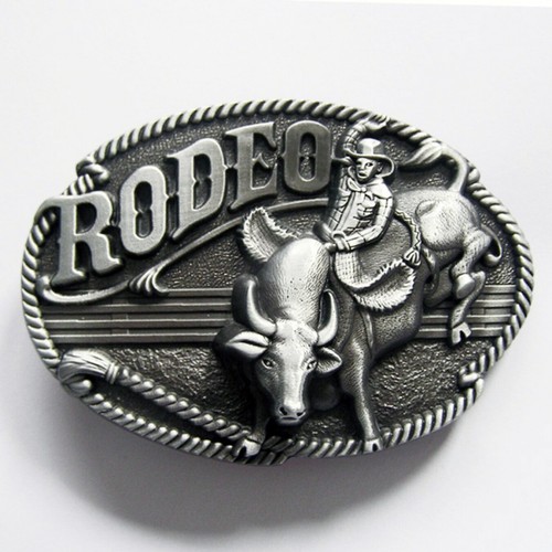 Fibbia rodeo cowboy western - fibbia,