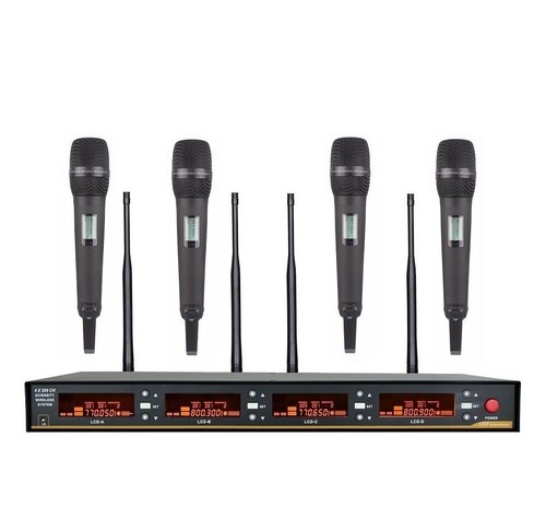 Sistema microfonico wireless